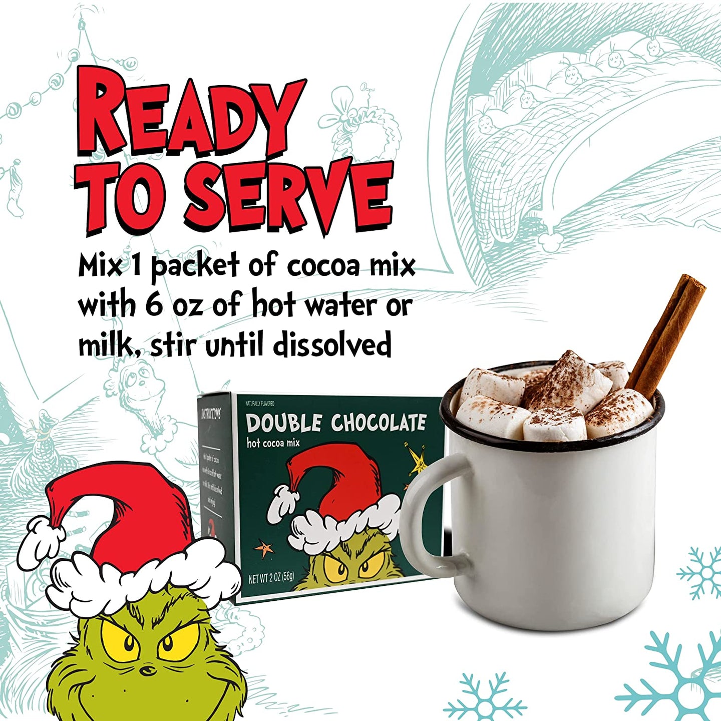 Grinch Puzzle & Cocoa Set